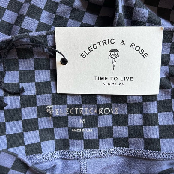 Electric and Rose Sunset Checkered Legging - Picture 5 of 8